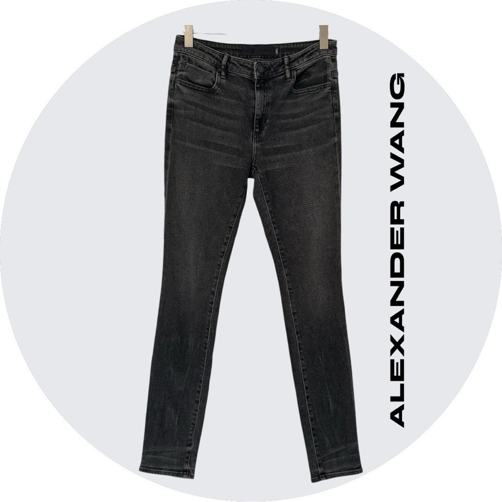 Women’s DENIM X ALEXANDER WANG High Rise Skinny Jeans WANG 001